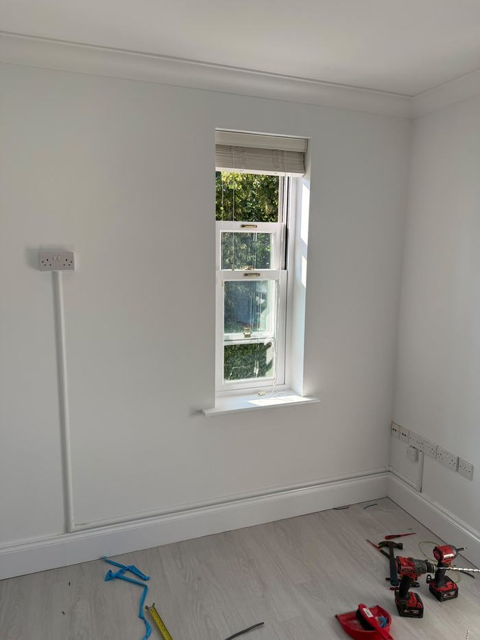 Socket first fix during a house renovation