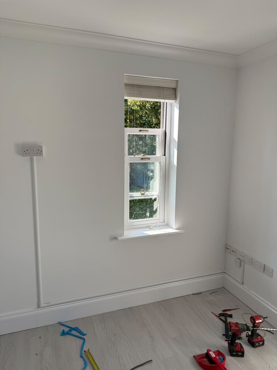 Socket first fix during a house renovation rewire